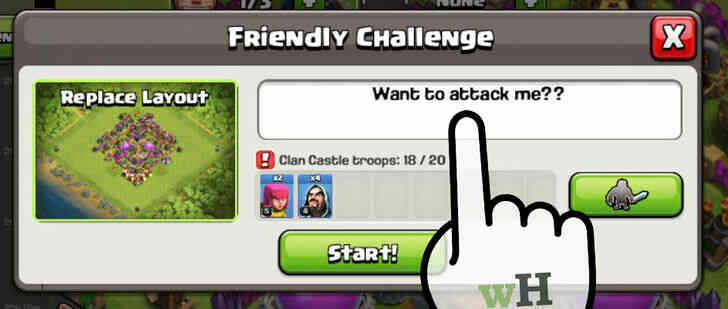Image intitulee Defi Amical dans Clash Of Clans5 p1